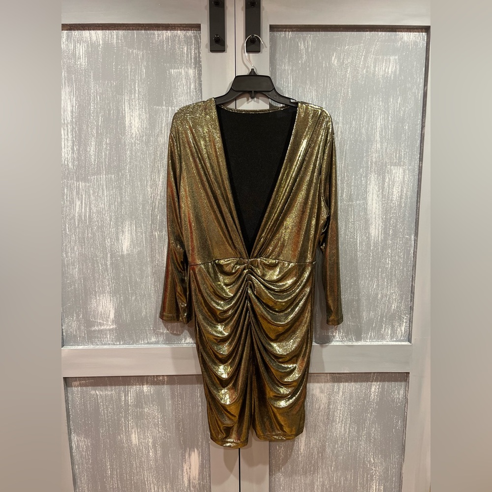 Gold Dress Size M